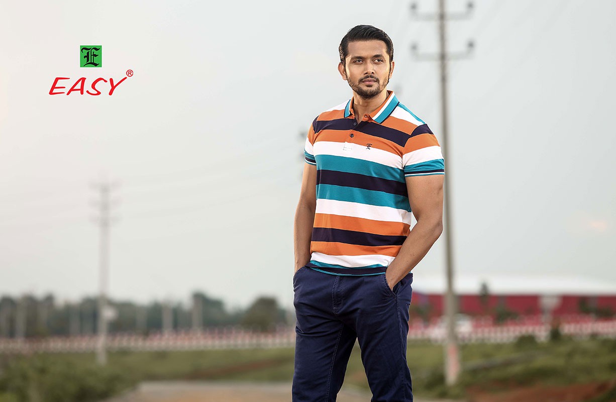 T-Shirt Half (Striped)
