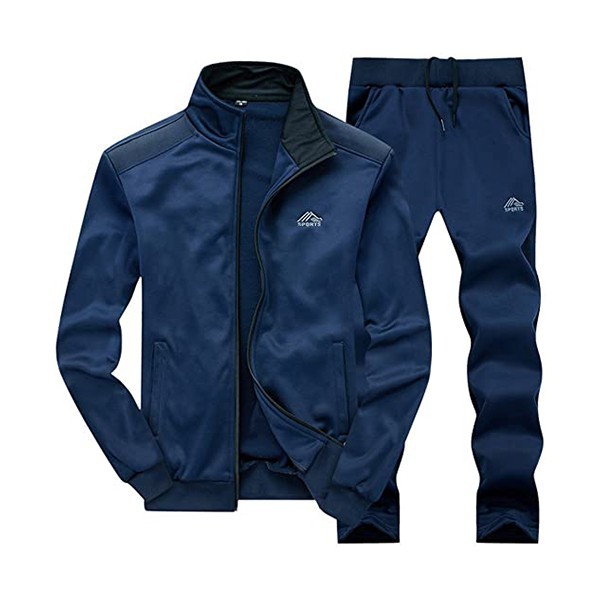 Men's Athletic Tracksuit Full Zip Warm